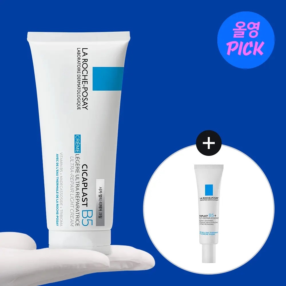 《olive Young連線》LaRoche-Posay ultra repairing soothing cream 100ml SET