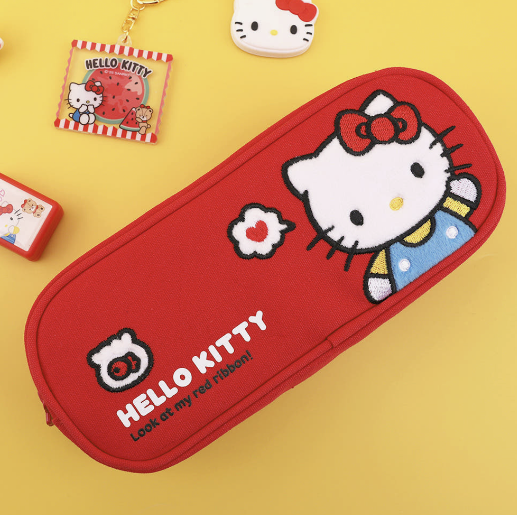 Hello Kitty 布質筆袋