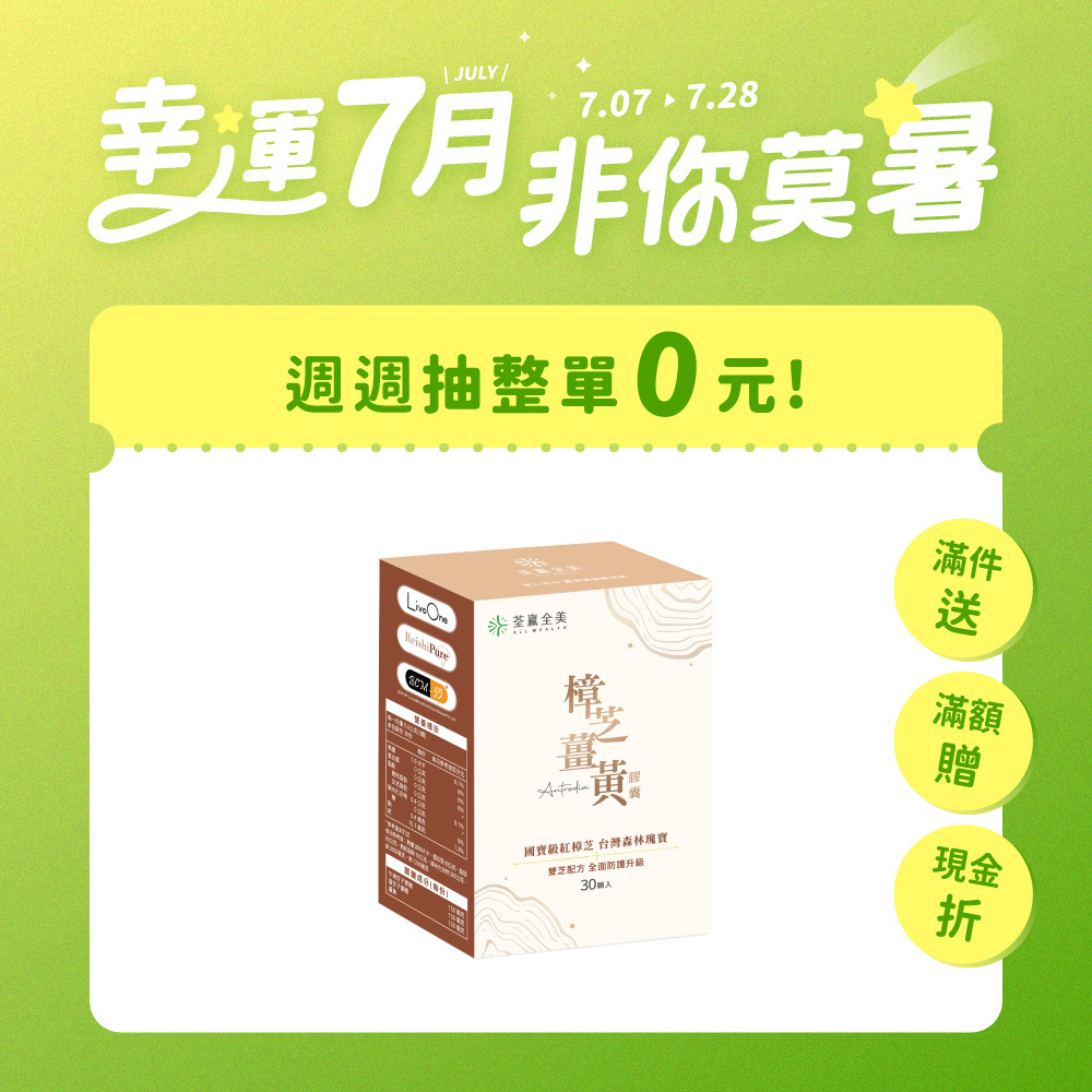 樟芝薑黃膠囊