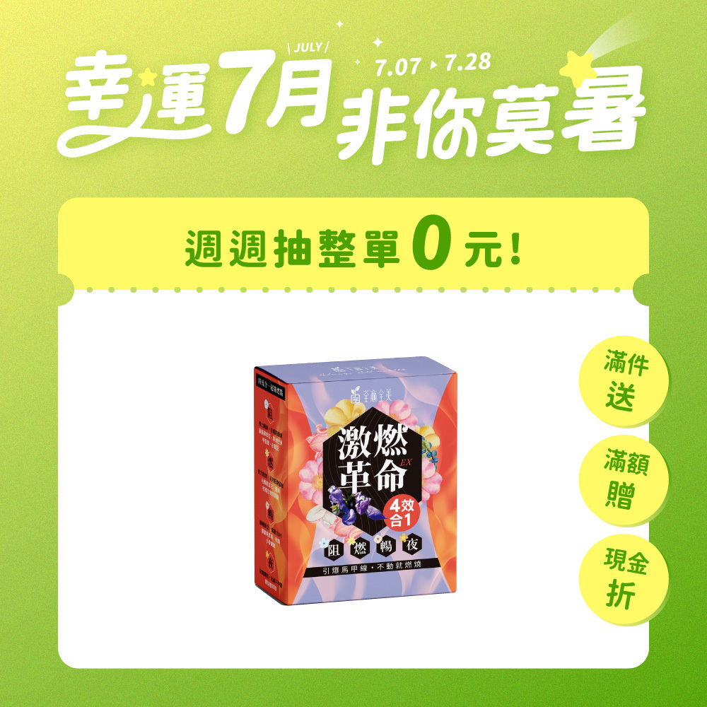 激燃革命EX 四效合一膠囊