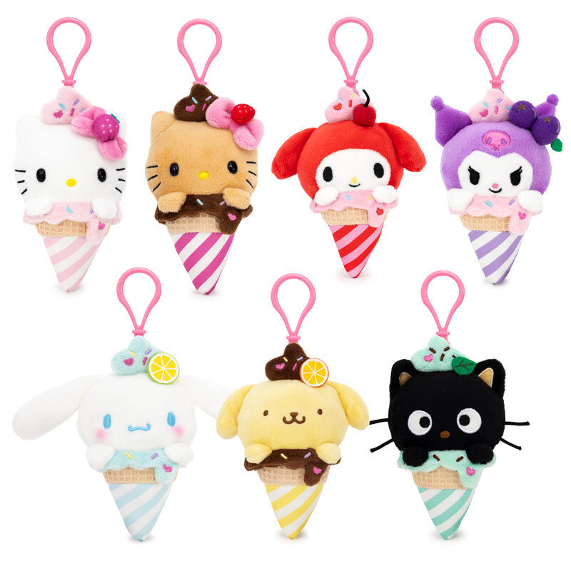 美版 Sanrio 甜筒造型 公仔匙扣