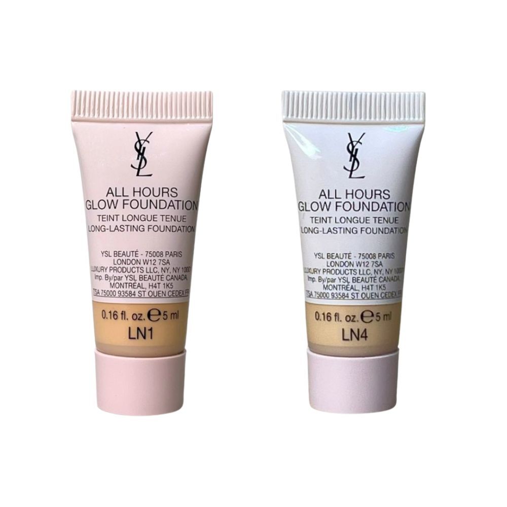 YSL 聖羅蘭 恆久裸光無瑕粉底露(粉光瓶) #LN1/#LN4 5ml 旅行小樣 -任選