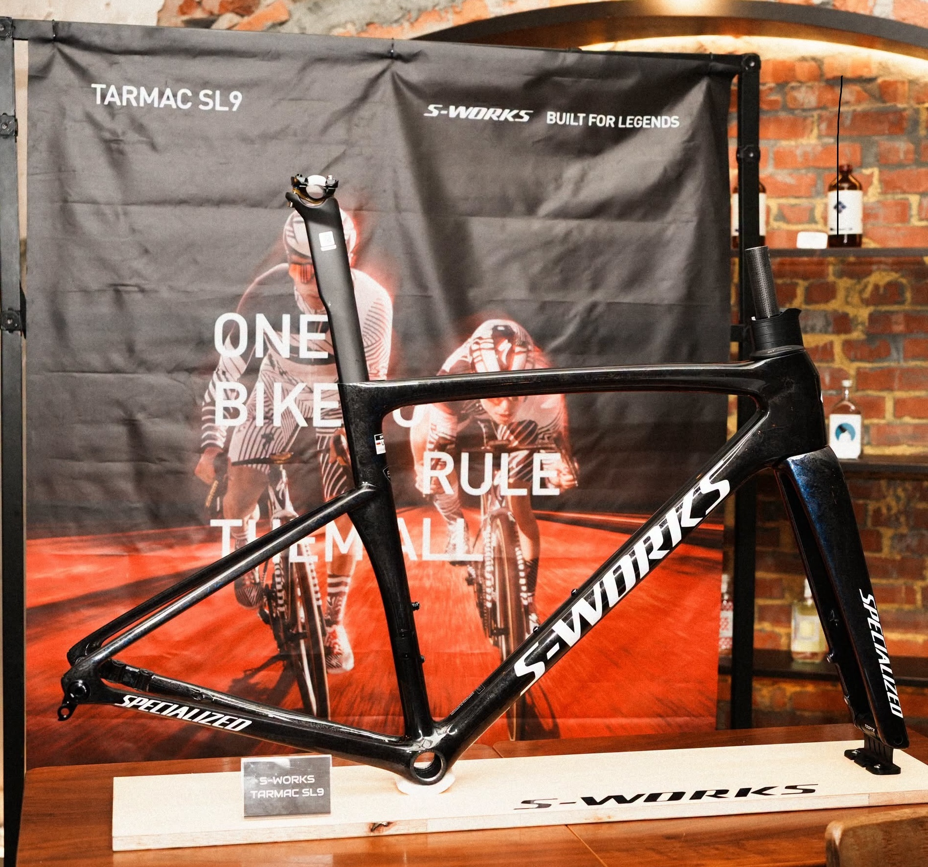 【SPECIALIZED】S-Works 公路車架 TARMAC SL9 DISC  夜幕黑 Gloss Carbon