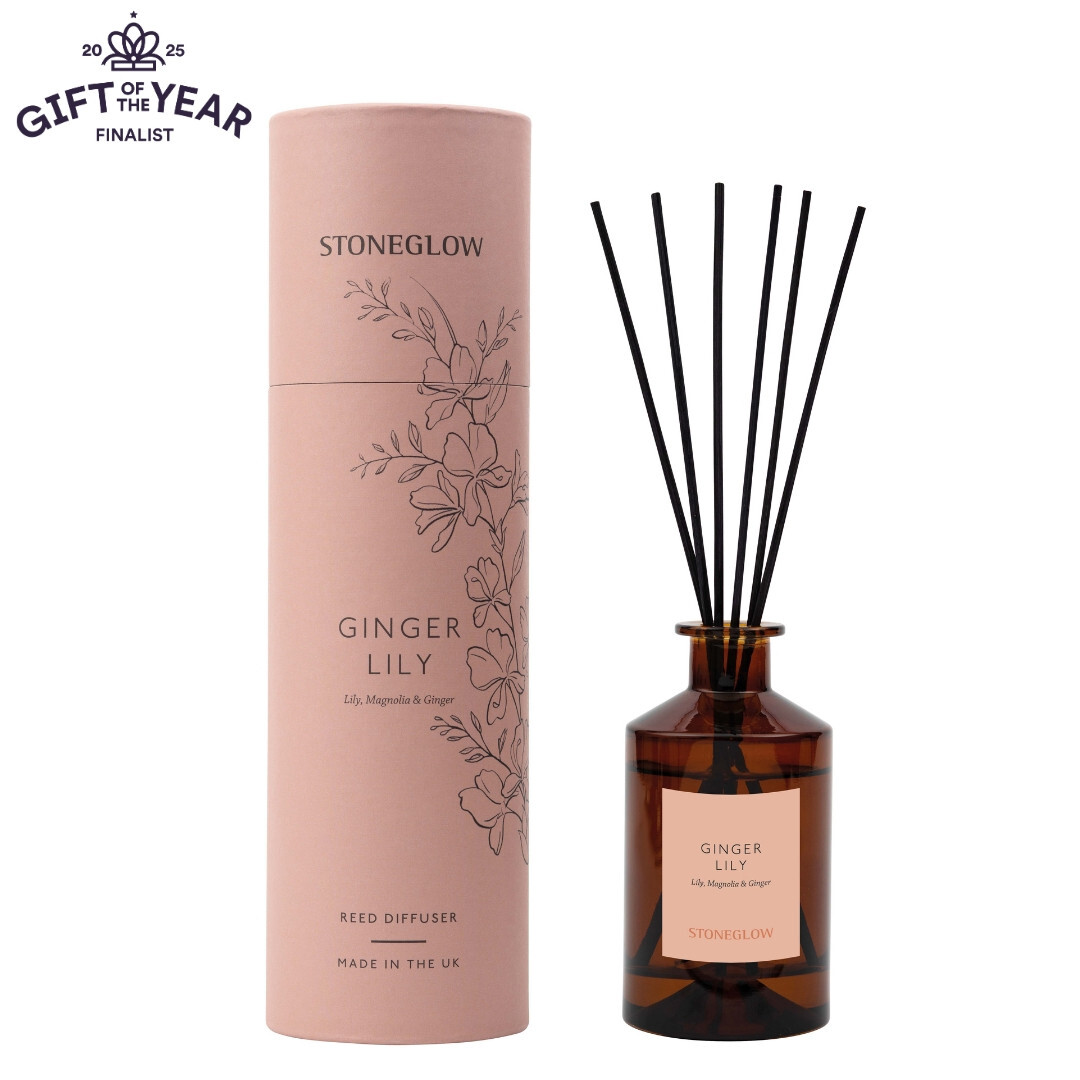 STONEGLOW The Walled Garden - Ginger Lily Reed Diffuser | 160ml (Previously known as Ginger and White Lily)
