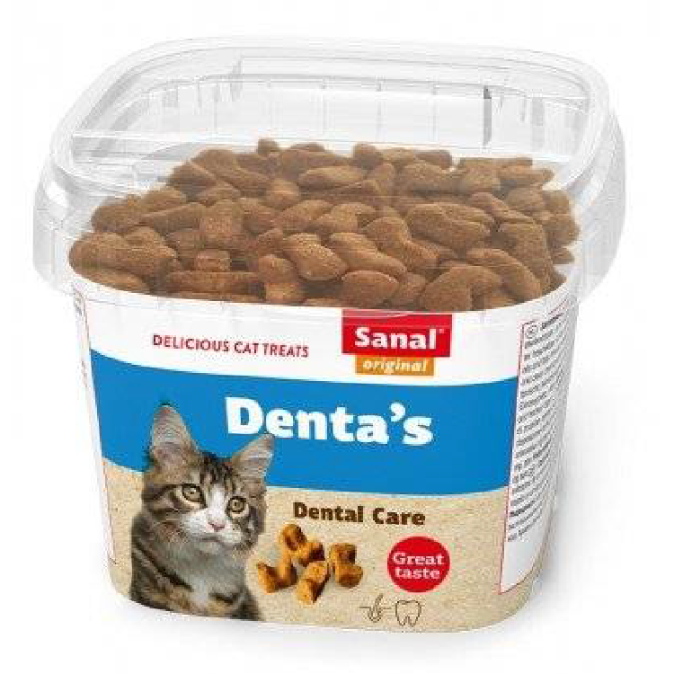 荷蘭 Sanal Cat Dental 75g 亮白潔齒粒