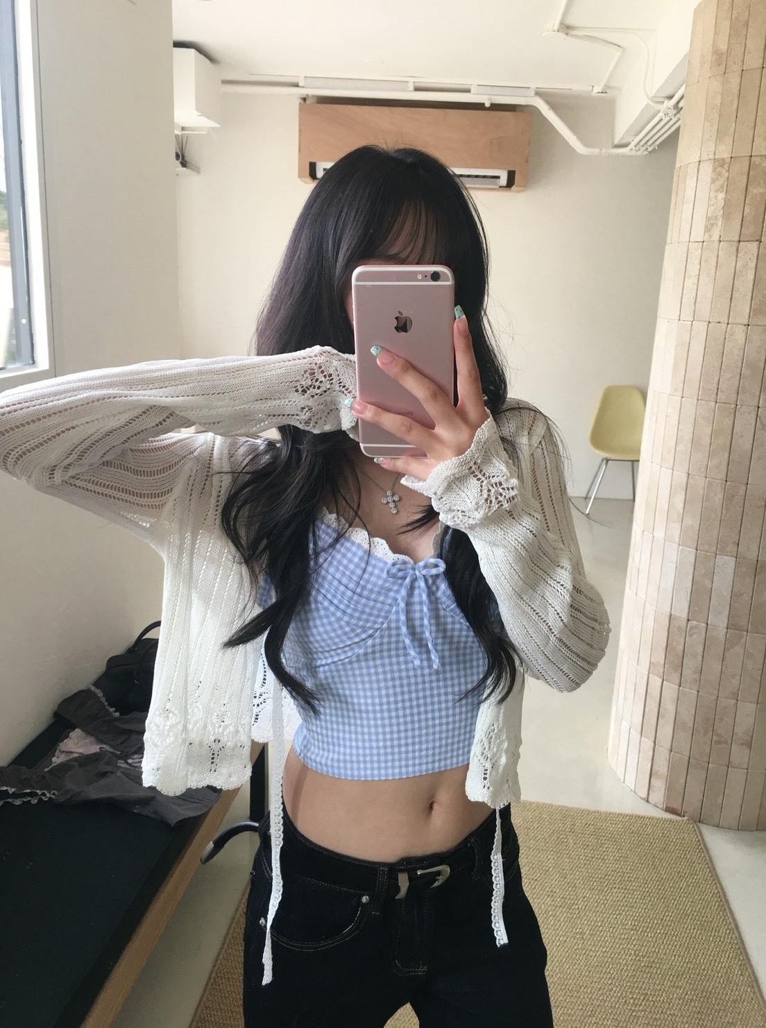 現貨! G12 Le Midi 南法格紋bra top