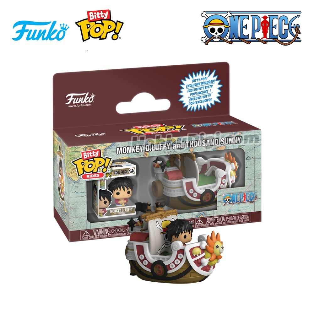 預購【Funko】Bitty POP Ride 航海王：魯夫與千陽號 9月發貨 strc