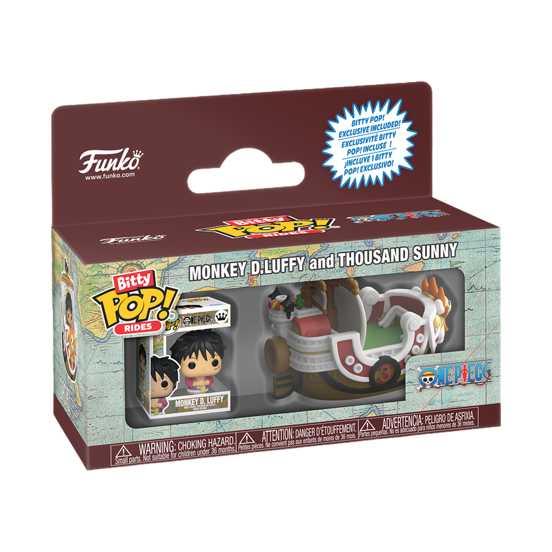 預購【Funko】Bitty POP Ride 航海王：魯夫與千陽號 9月發貨 strc