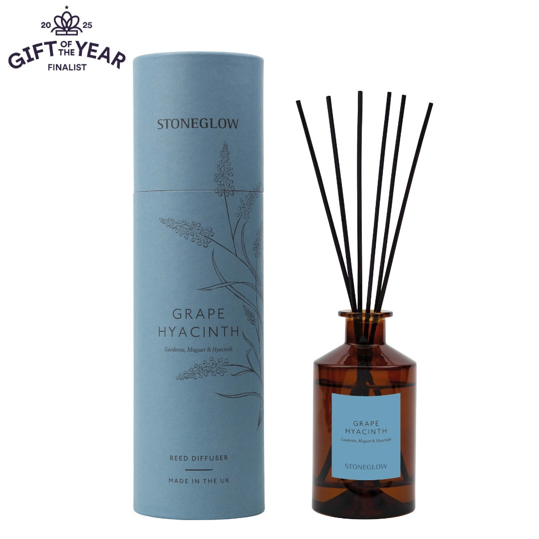 STONEGLOW The Walled Garden - Grape Hyacinth Reed Diffuser | 160ml