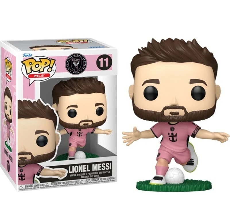 預購【Funko】POP MLS 梅西 粉紅色 9月發貨 strc