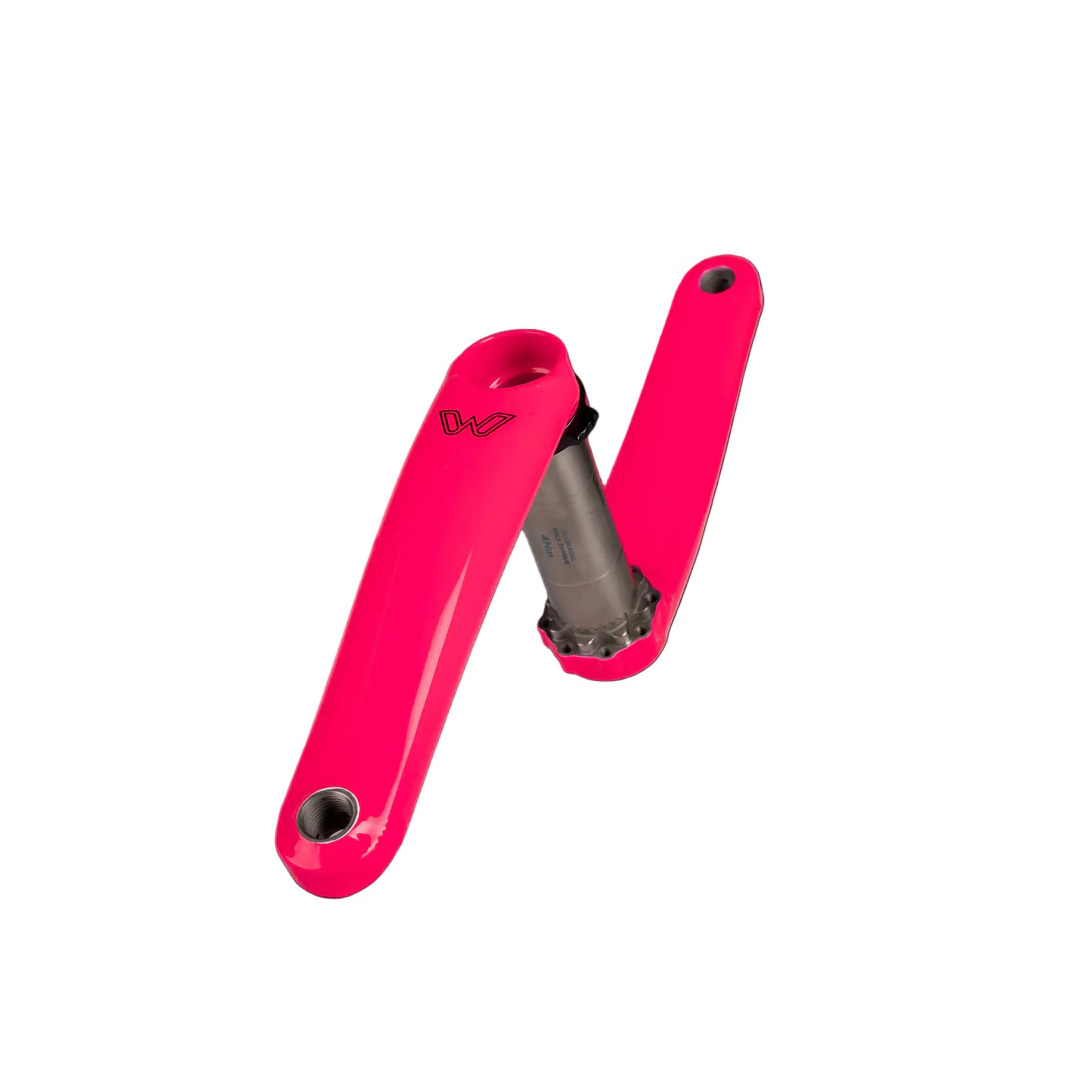 Cane Creek eeWings Titanium Crankset Flamingo Limited Edition