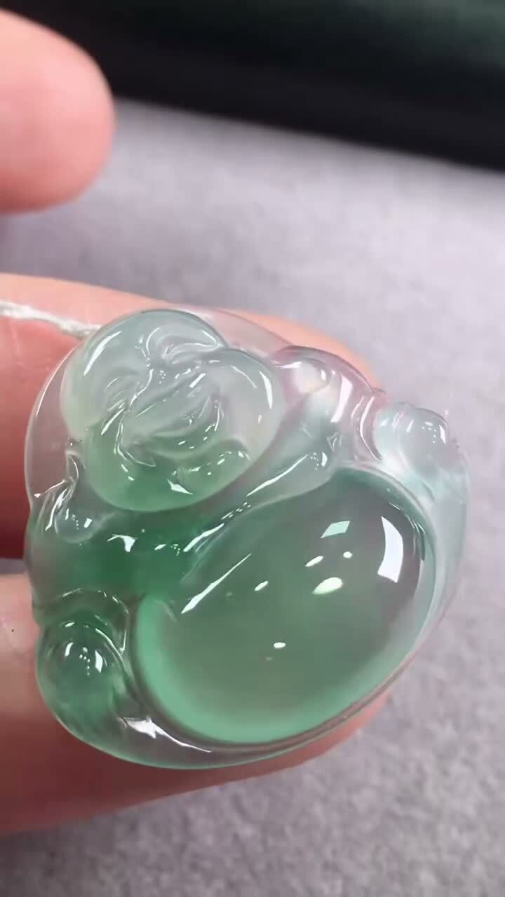 翡翠佛公,天然翡翠A玉, 緬甸玉, Jade, Jadeite
