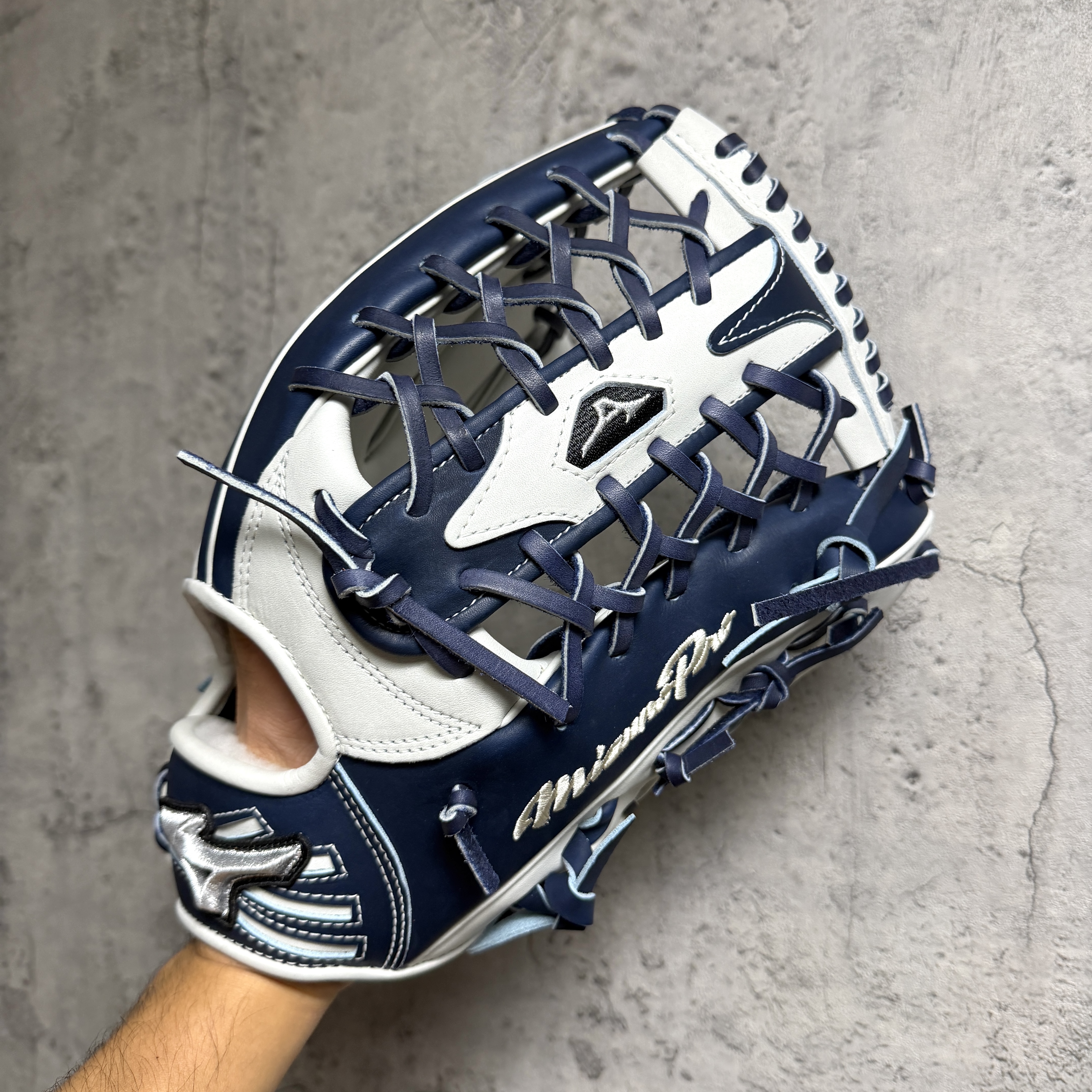 現貨! 約13吋 Mizuno Pro 硬式 外野 鈴木一朗 白金標 波賀HAGA產 M-M003 瘋牛限定