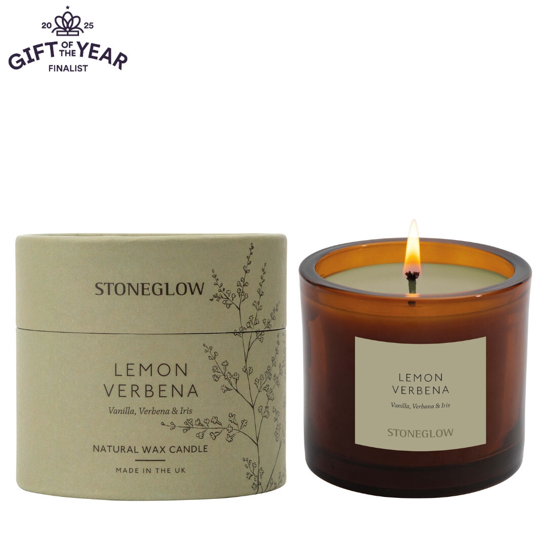 STONEGLOW The Walled Garden - Lemon Verbena Scented Natural Wax Candle Tumbler