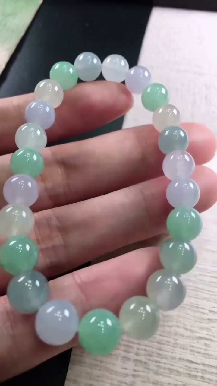 翡翠多寶手串 (8.2mm直徑),天然翡翠A玉, 緬甸玉, Jade, Jadeite
