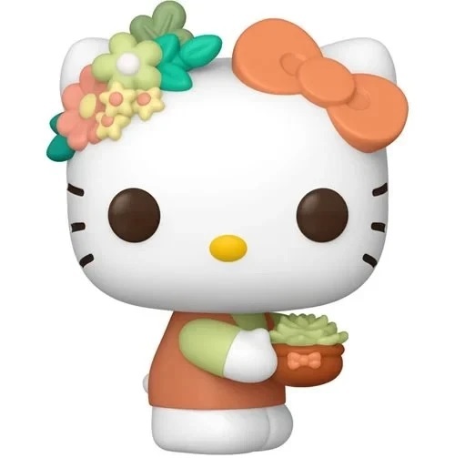 預購【Funko】POP 三麗鷗 Hello Kitty：Hello Kitty 與盆栽 9月發貨 strc