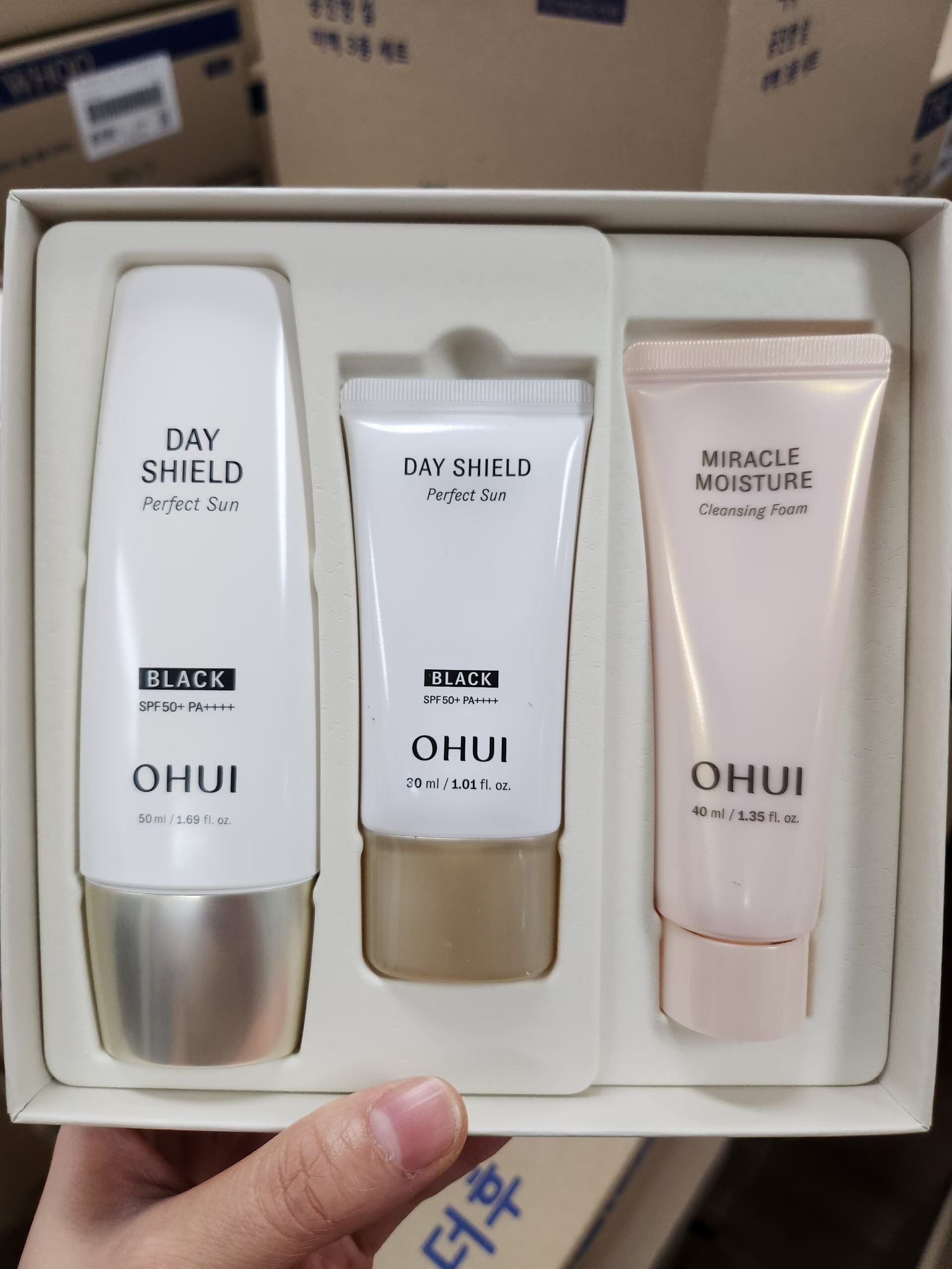 【韓國預購】DKR070616 OHUI Day Shield Perfect Sun 防曬套裝