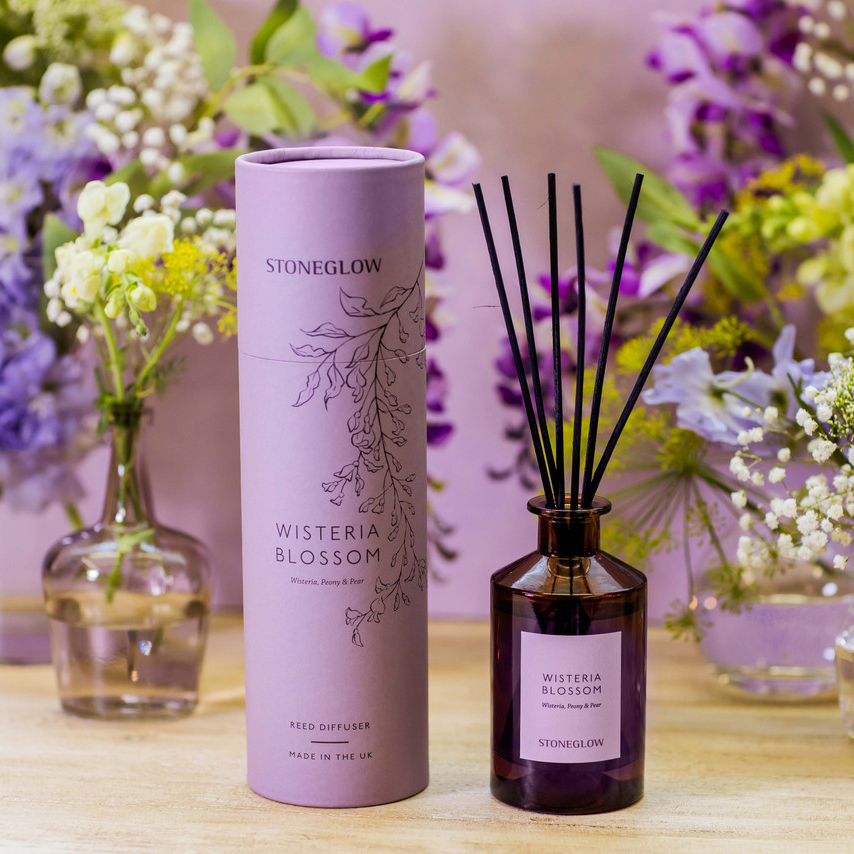 STONEGLOW The Walled Garden - Wisteria Blossom Reed Diffuser | 160ml