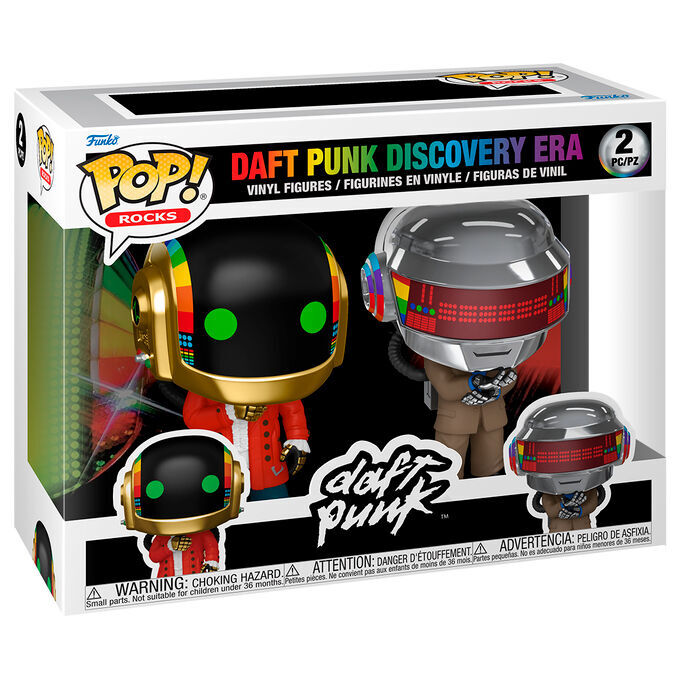 預購【Funko】POP Rocks：Daft Punk- Discovery 2入組 9月發貨 strc