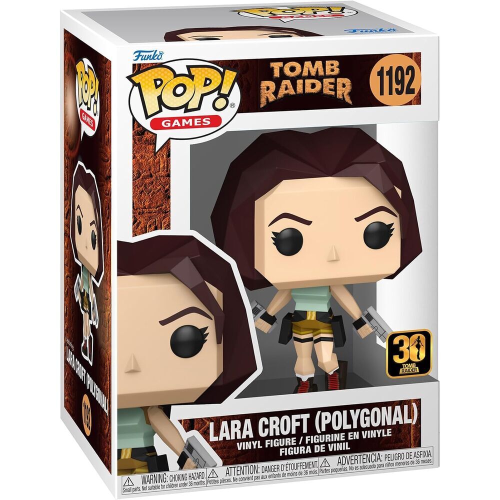預購【Funko】POP Games 古墓奇兵：蘿拉．卡芙特（多邊形）9月發貨 strc