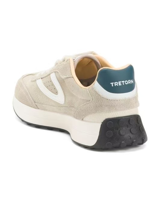 【預購】TRETORN H070722 Katie Jogger 女裝麂皮波鞋 (米色)