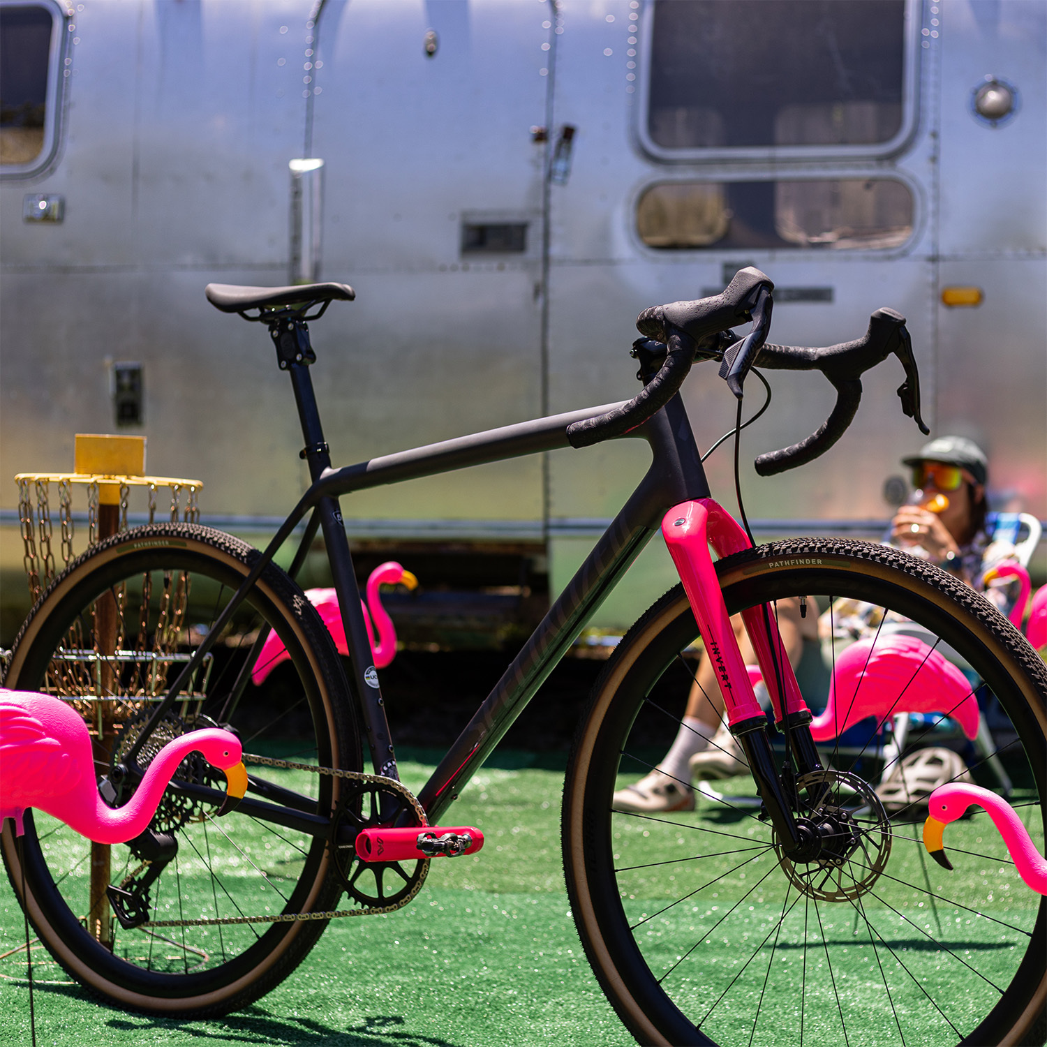 Cane Creek Invert Gravel Suspension Fork Flamingo Limited Edition