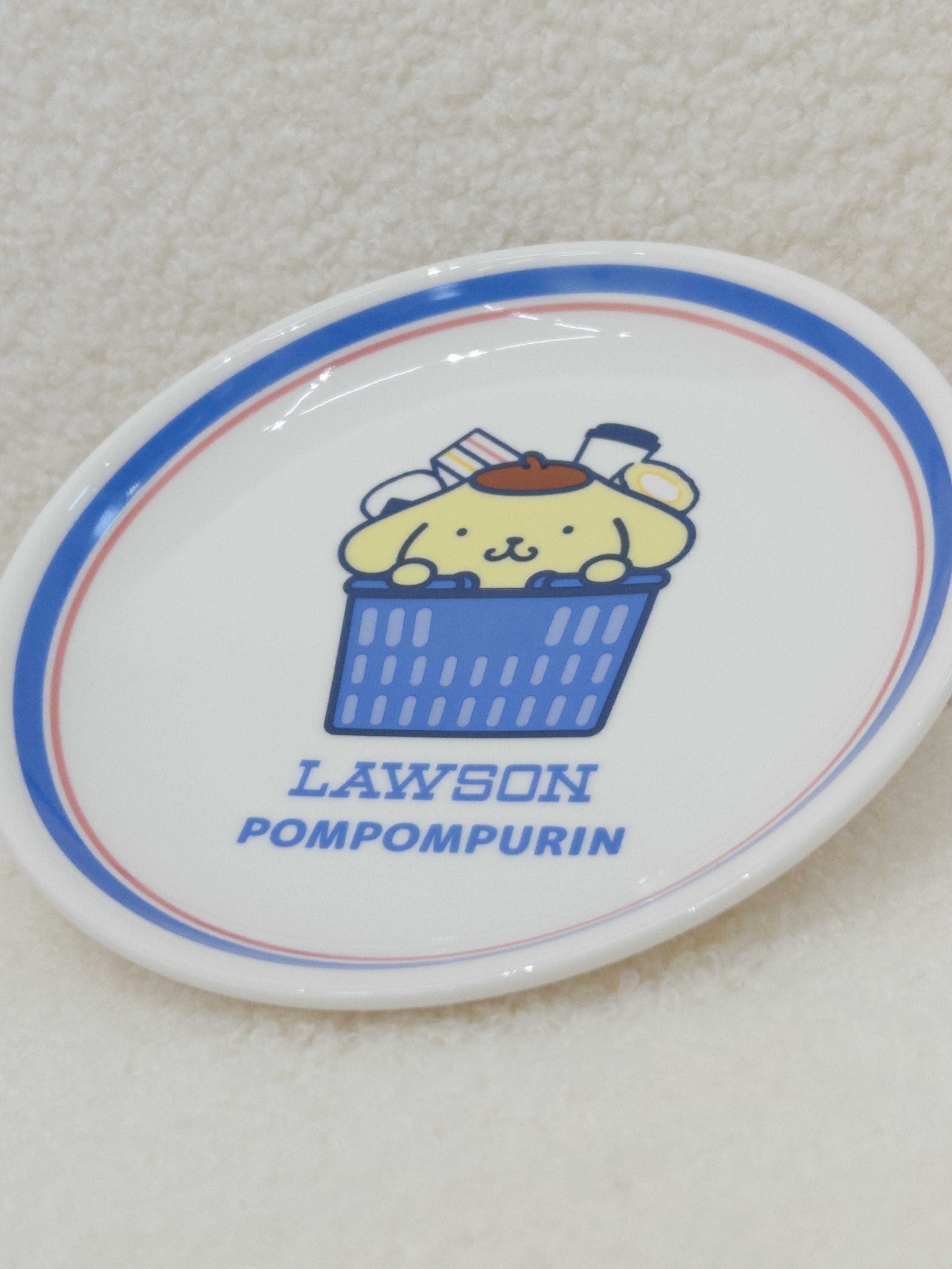 🇯🇵LAWSON X sanrio布丁狗盤子🤍