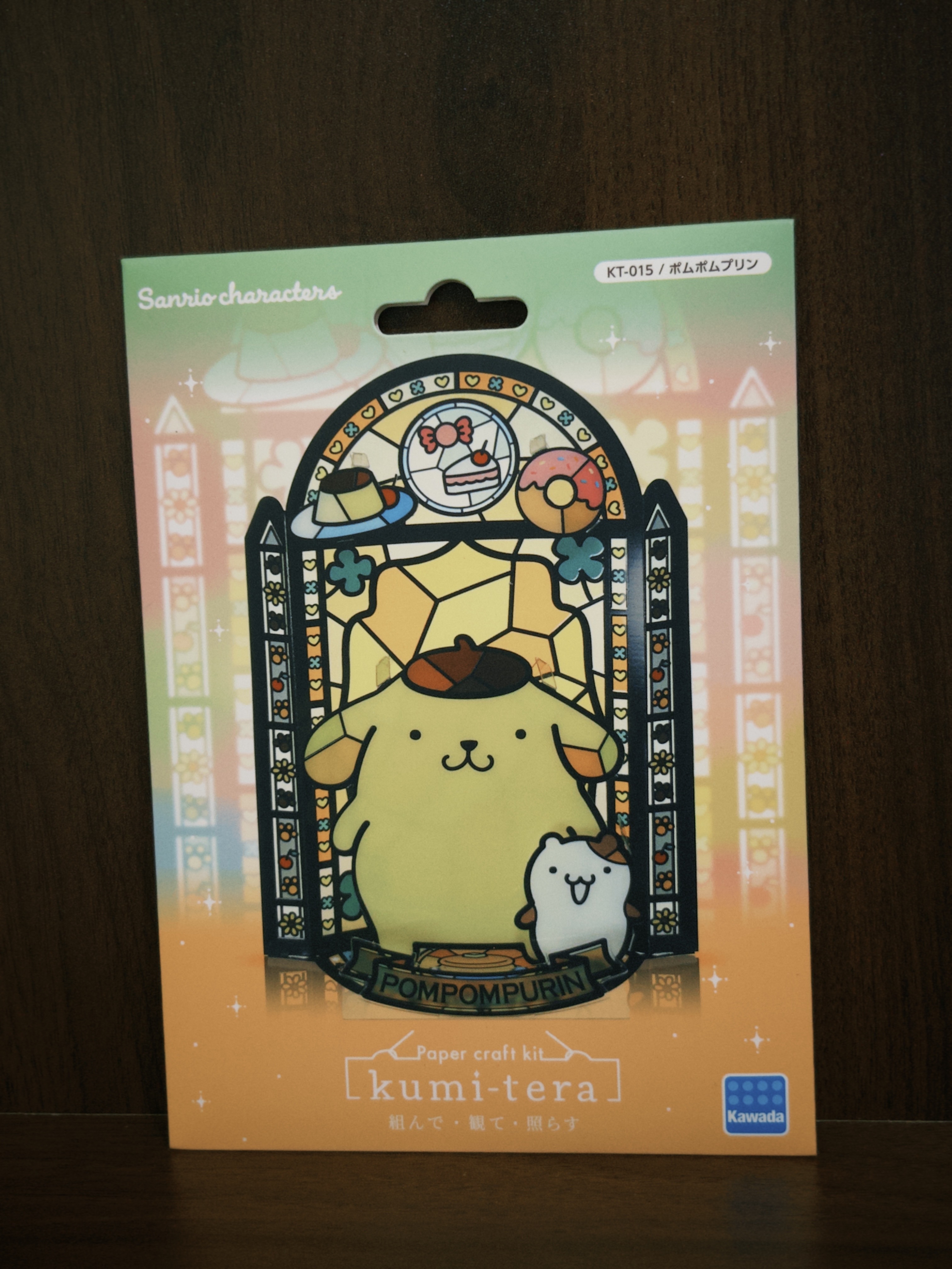 🇯🇵Sanrio Kumitera 3D彩色透明膠片模型擺設💡✨