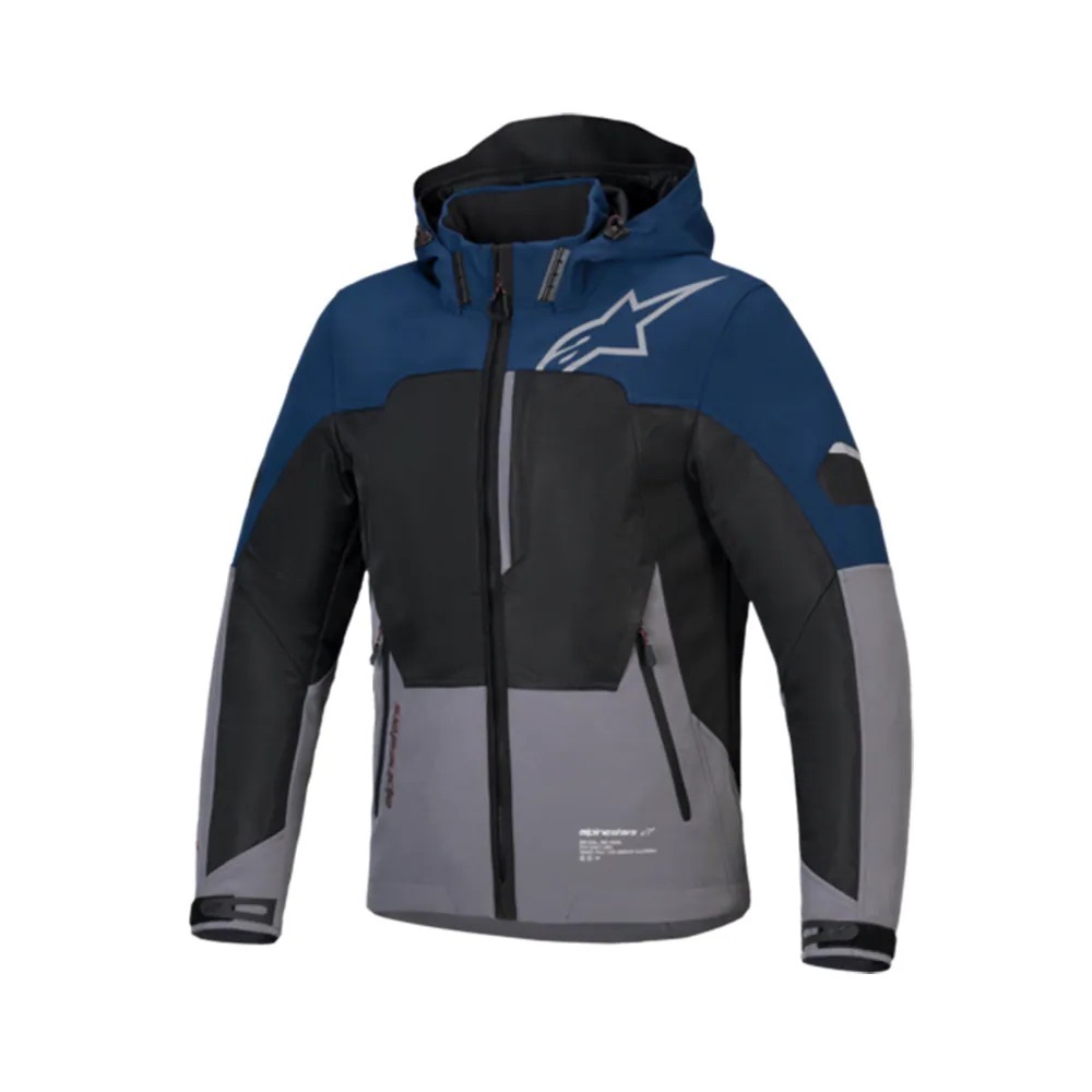 ALPINESTARS CREW PARKA AIR 深藍/深灰 夏季防摔衣 亞洲版