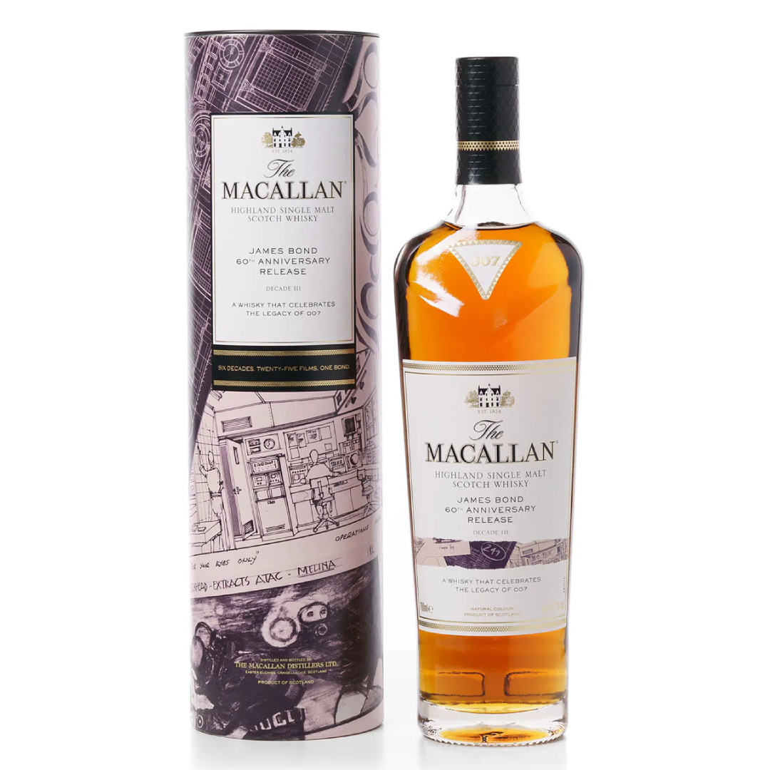 The Macallan James Bond 60th Anniversary Release - Decade III 700ml