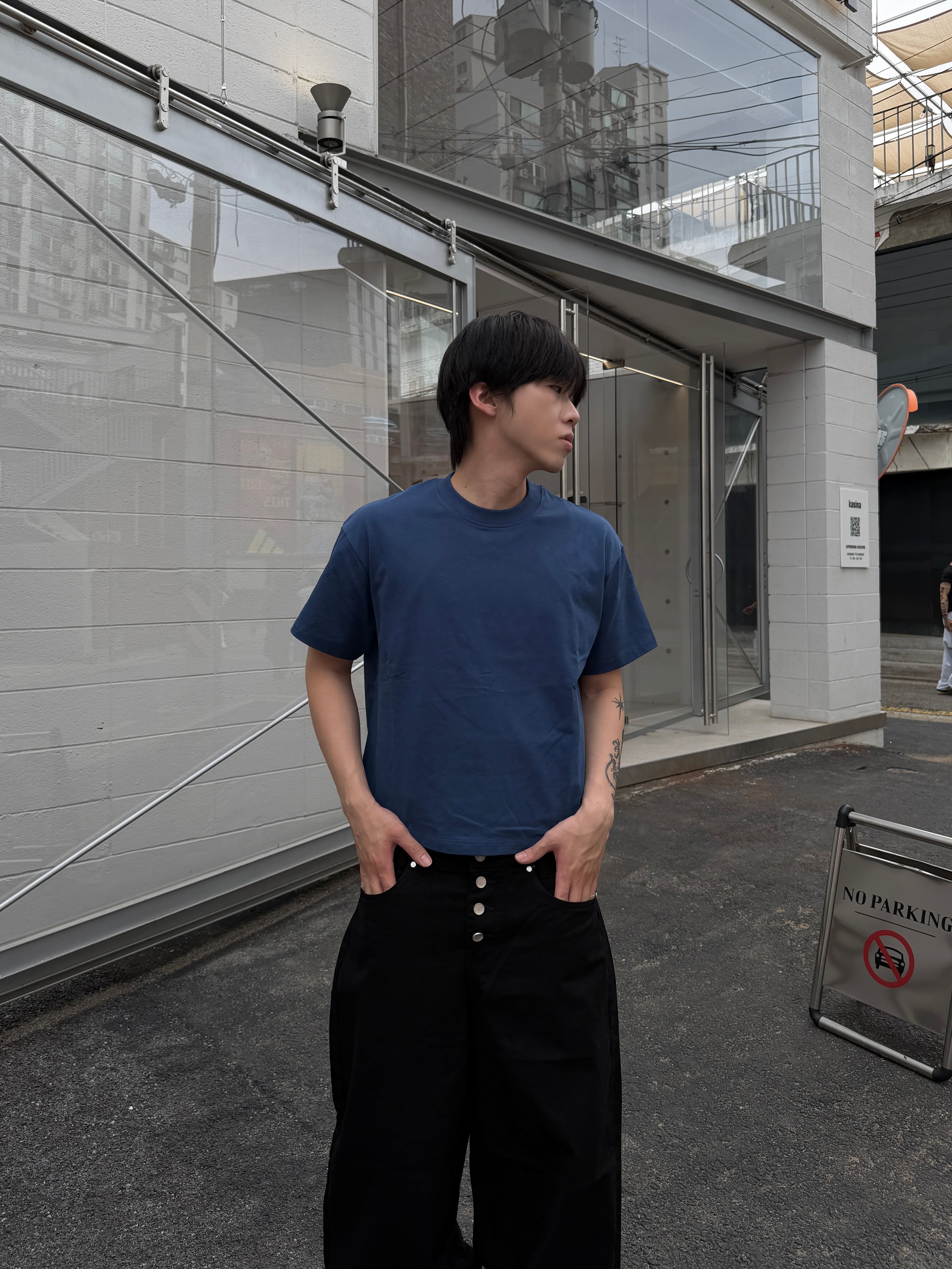 ［IDEAL MADE］BOXY 重磅寬短素面上衣（部分現貨