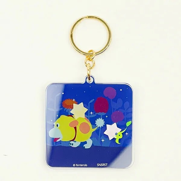 Nintendo Pikmin Acrylic Keychain (Dark Blue)