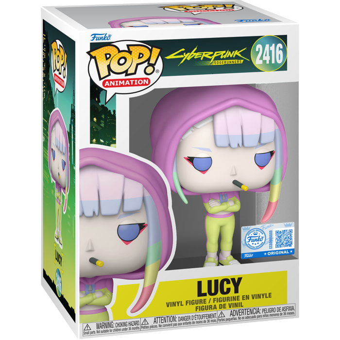 預購【Funko】POP Animation 電馭叛客：邊緣行者：兜帽露西 9月發貨 strc