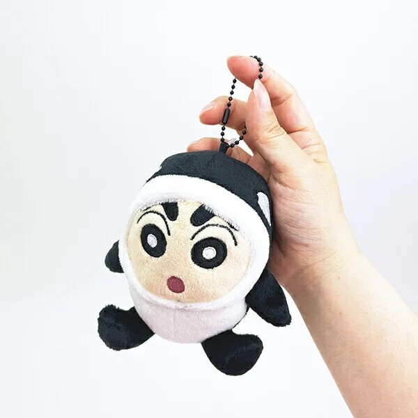 蠟筆小新吉祥物毛絨掛件（虎鯨）