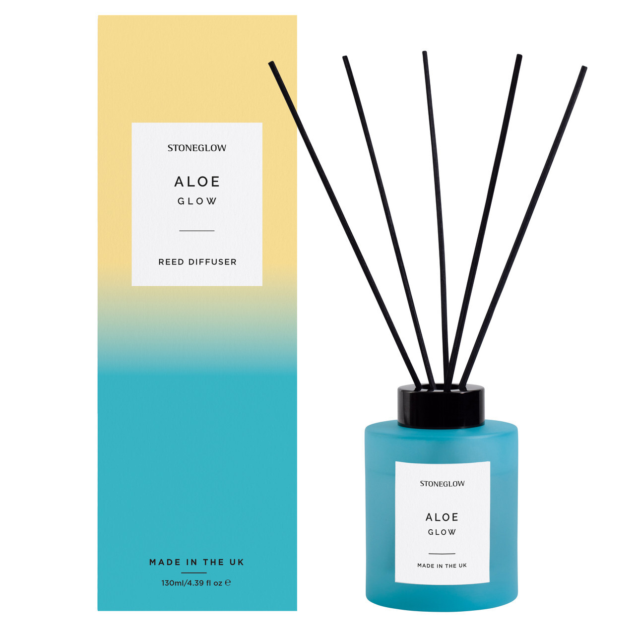 STONEGLOW - SOL Collection Aloe Glow Scented Reed Diffuser | 130ml