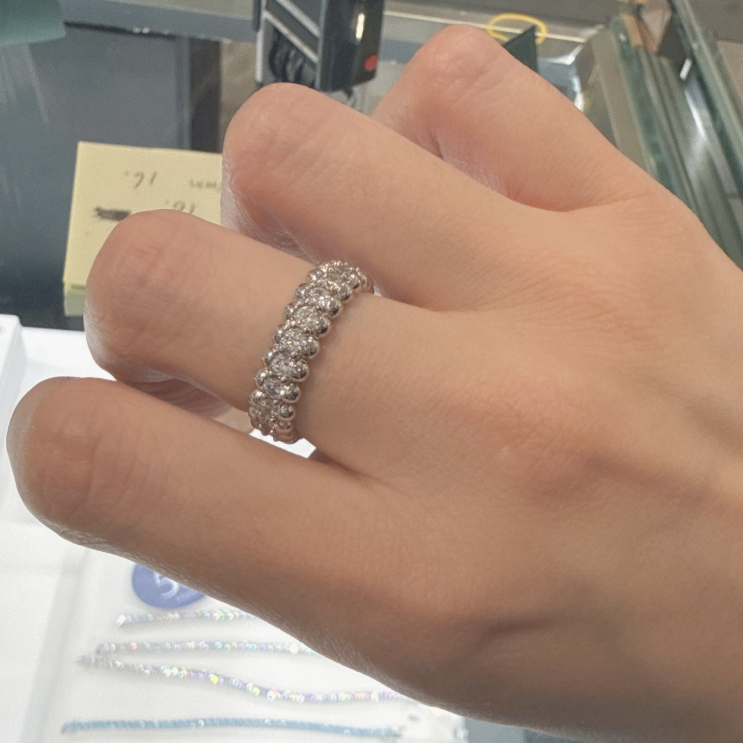 【LLOYD】Silver 925 Glow Double Line Ball Ring (K46-K48)