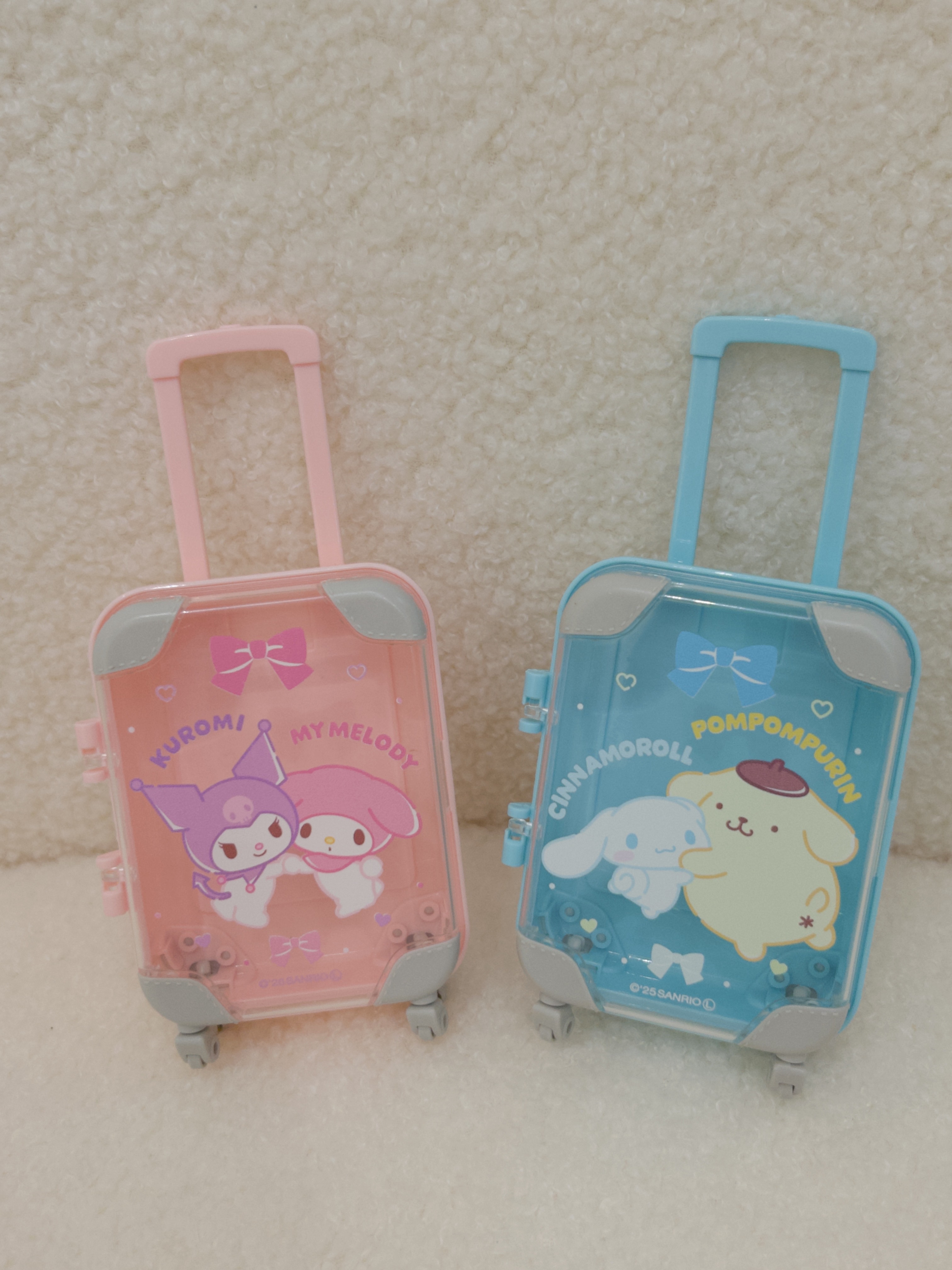 🧳Sanrio行李造型收納盒💖💜