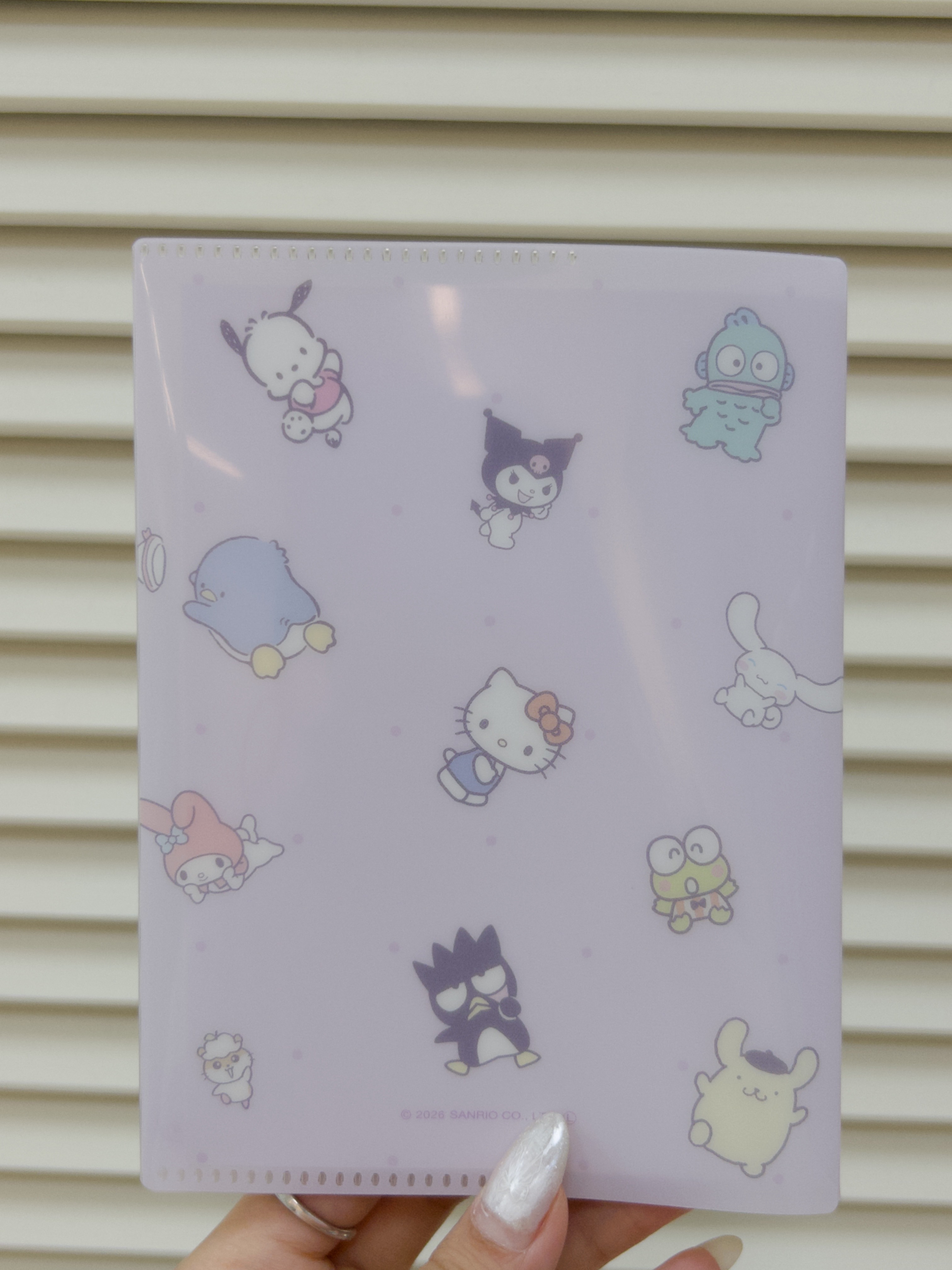 📝Sanrio綜合人物小筆記本💝