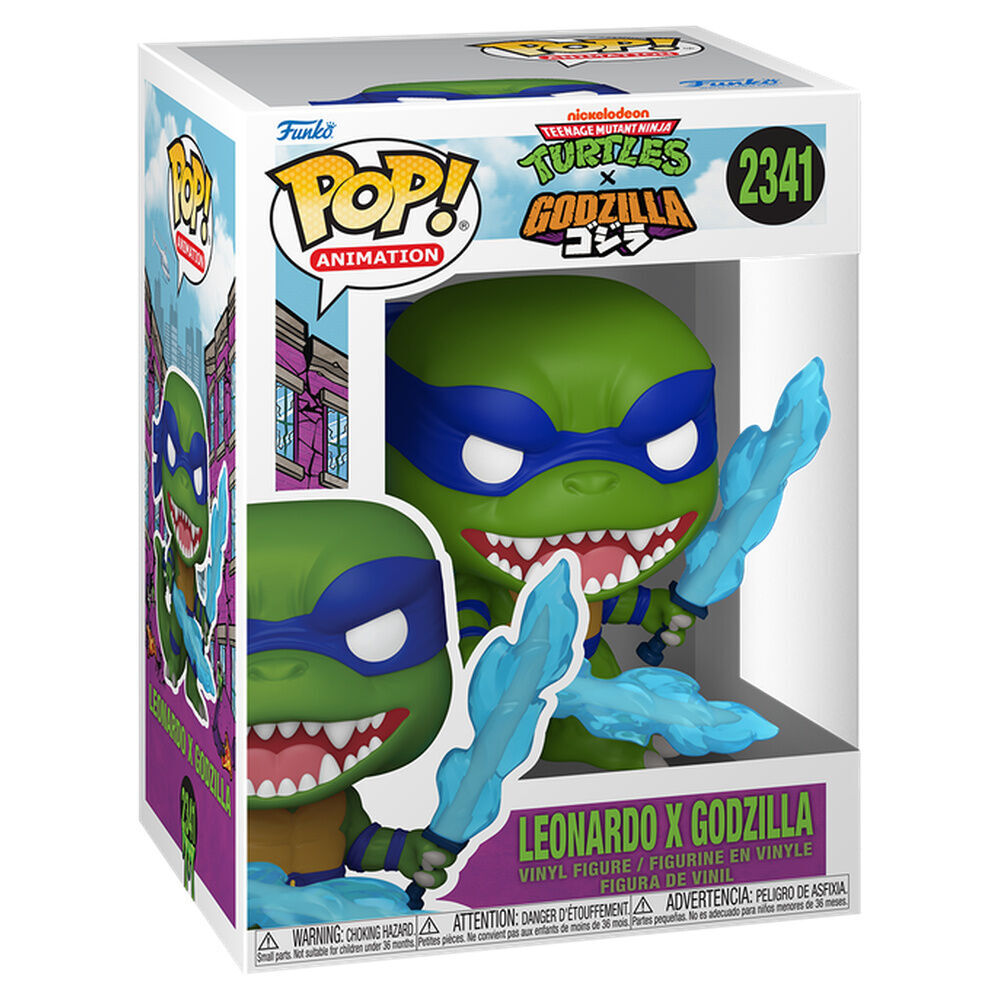 預購【Funko】POP Animation 忍者龜x哥吉拉：李奧納多哥吉拉 9月發貨 strc
