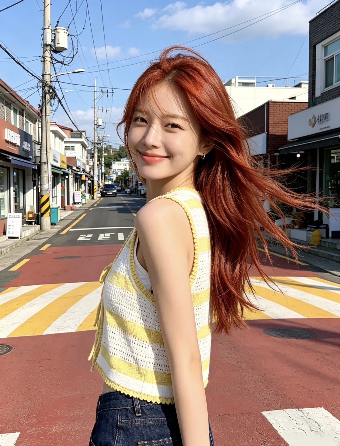 〈夏日度假感🍹〉ADIDAS ORIGINALS  南洋風 針織 綁帶罩衫 檸檬黃