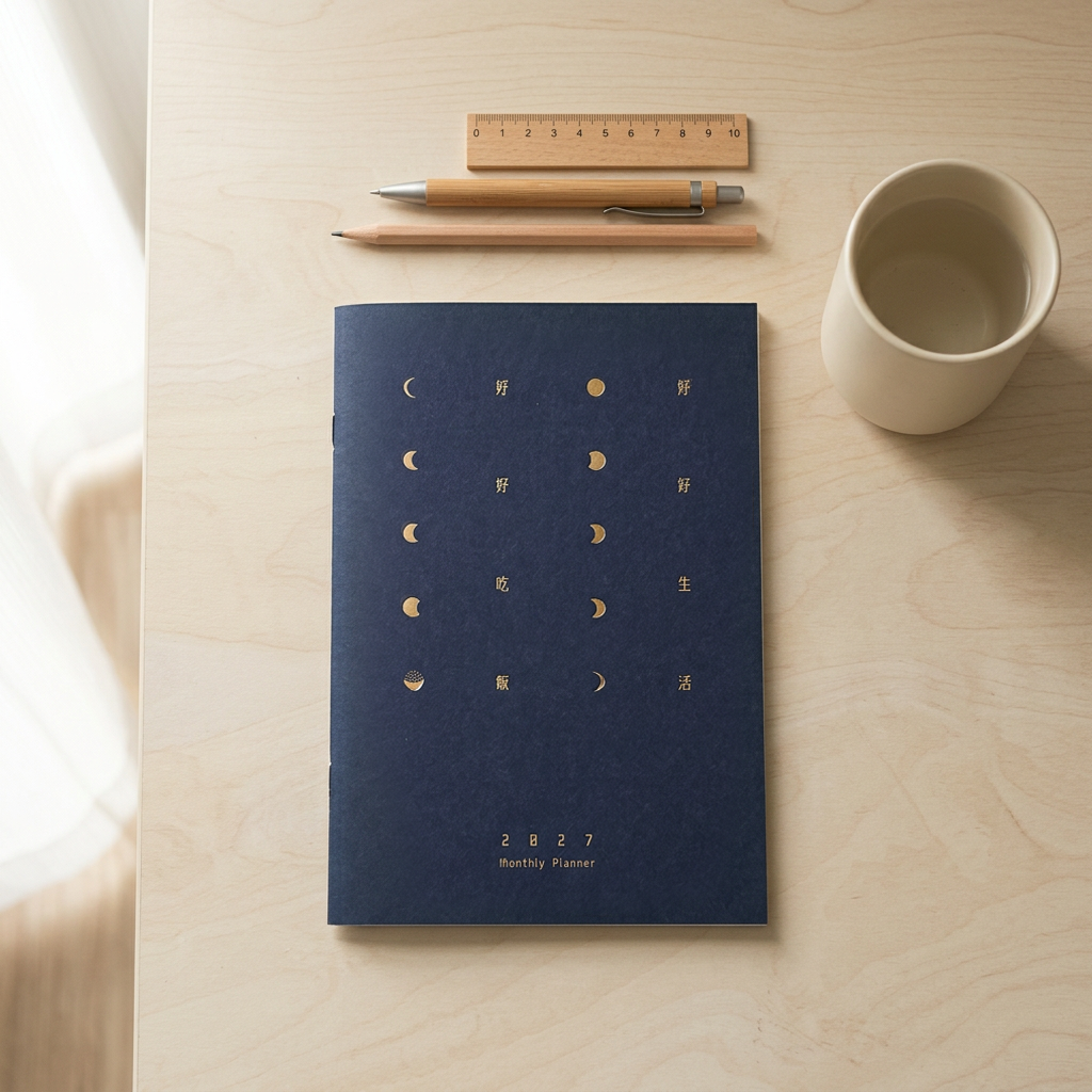 「好好生活」2027年月曆手帳 A5 Monthly Planner