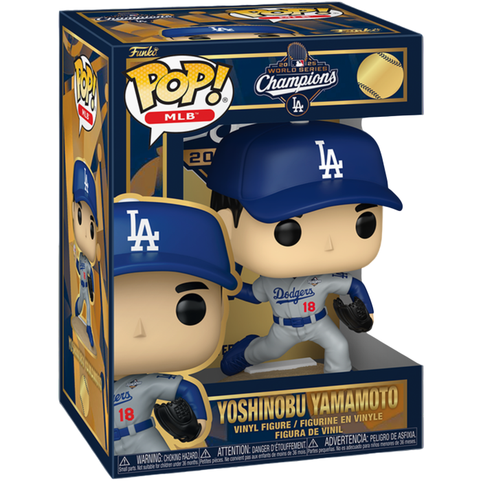 預購【Funko】POP MLB 洛杉磯道奇：山本由伸 WS MVP 9月發貨 strc
