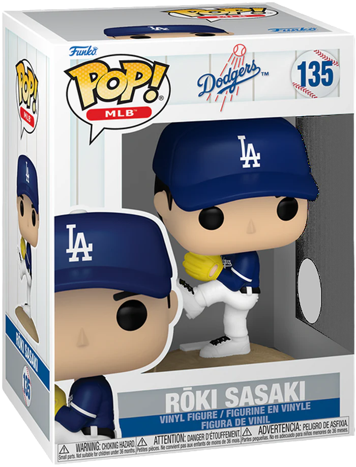 預購【Funko】POP MLB 洛杉磯道奇：佐佐木朗希 9月發貨 strc
