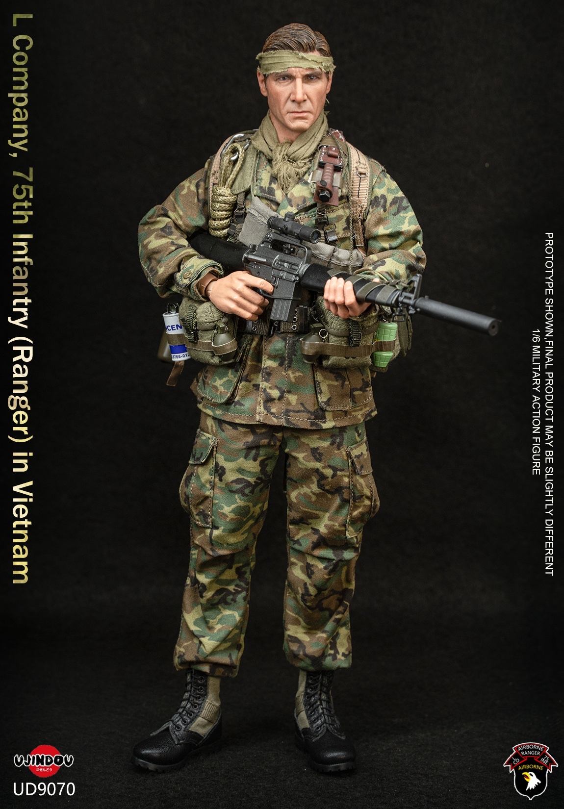 (預訂) 禦戰道 UJINDOU UD9070 1/6 越戰美軍101師遠程巡邏部隊 遊騎兵L連