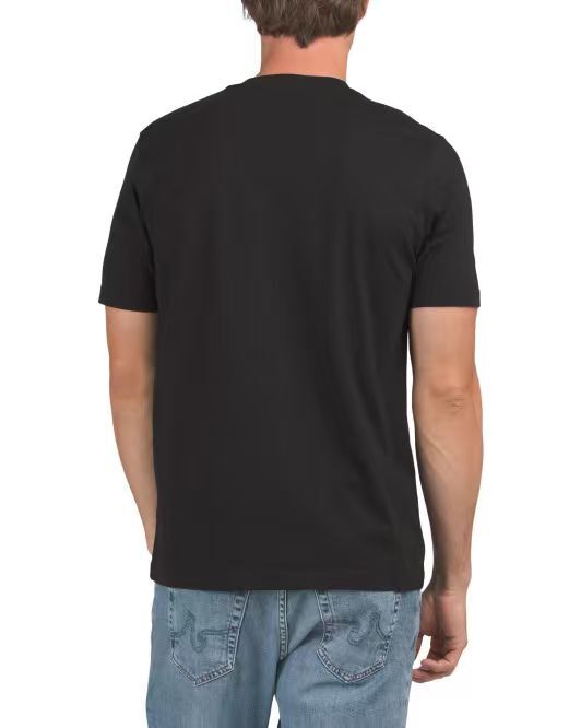 【預購】DIESEL H070743 T-Just Small New D-Logo 男裝短袖上衣 (黑色)