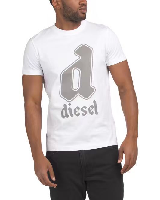【預購】 DIESEL H070744 Graphic Brand Logo 男裝短袖上衣