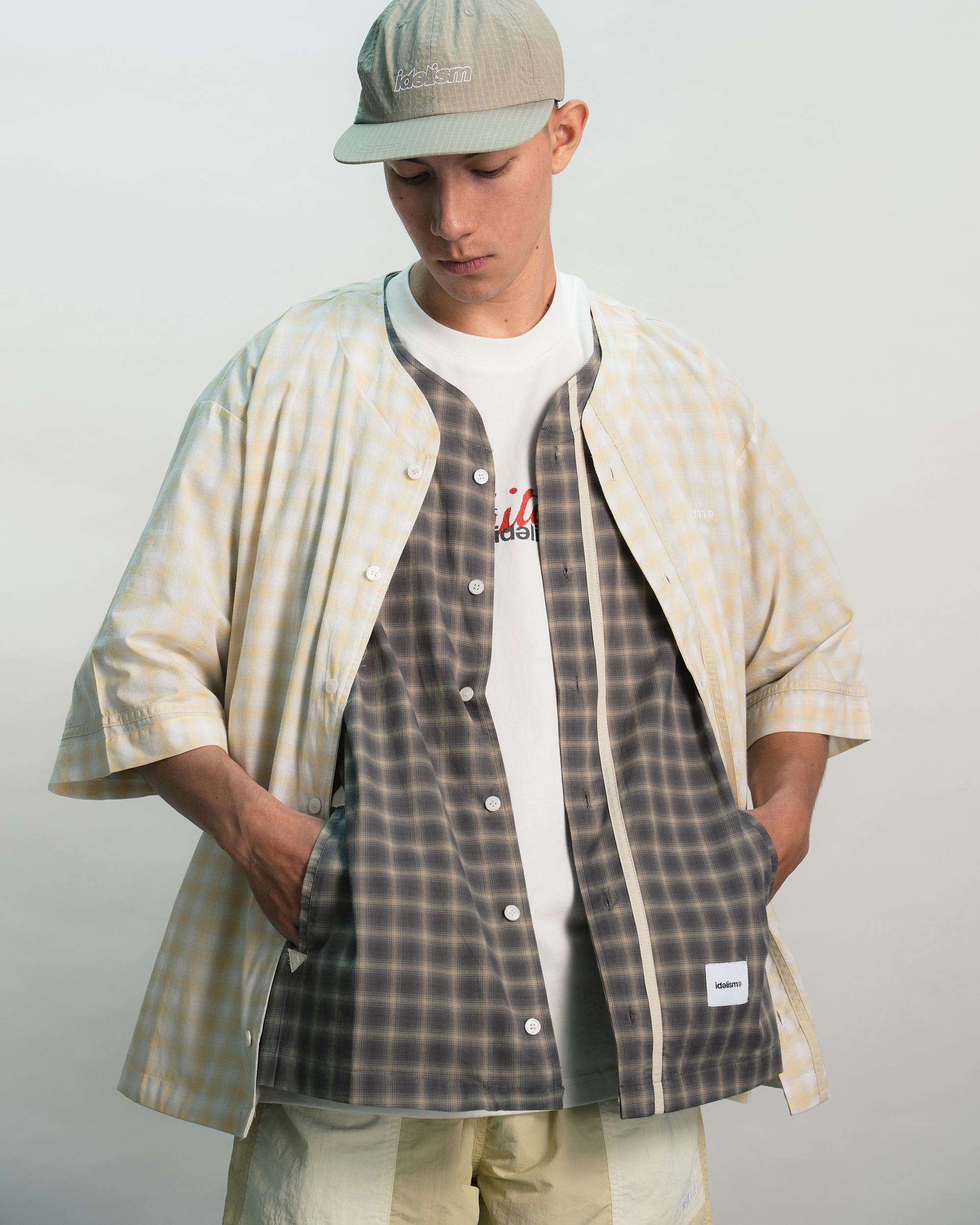 Idealism ID26023 Check Baseball Shirt 格紋 棒球衫