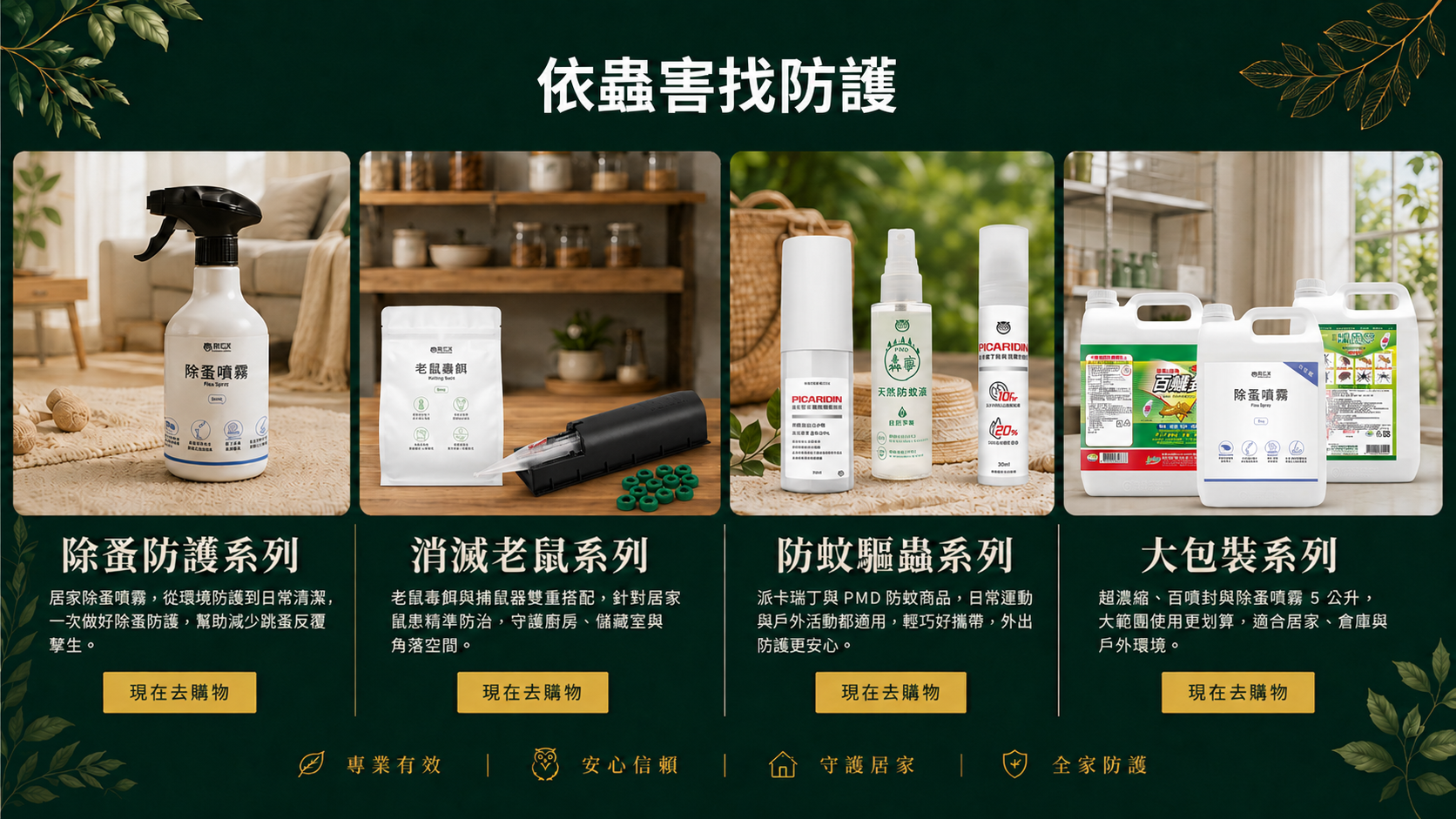 依蟲害找防護
