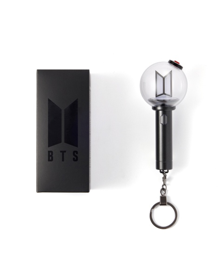 BTS OFFICIAL LIGHT STICK VER.4 KEYRING 小手燈鑰匙圈