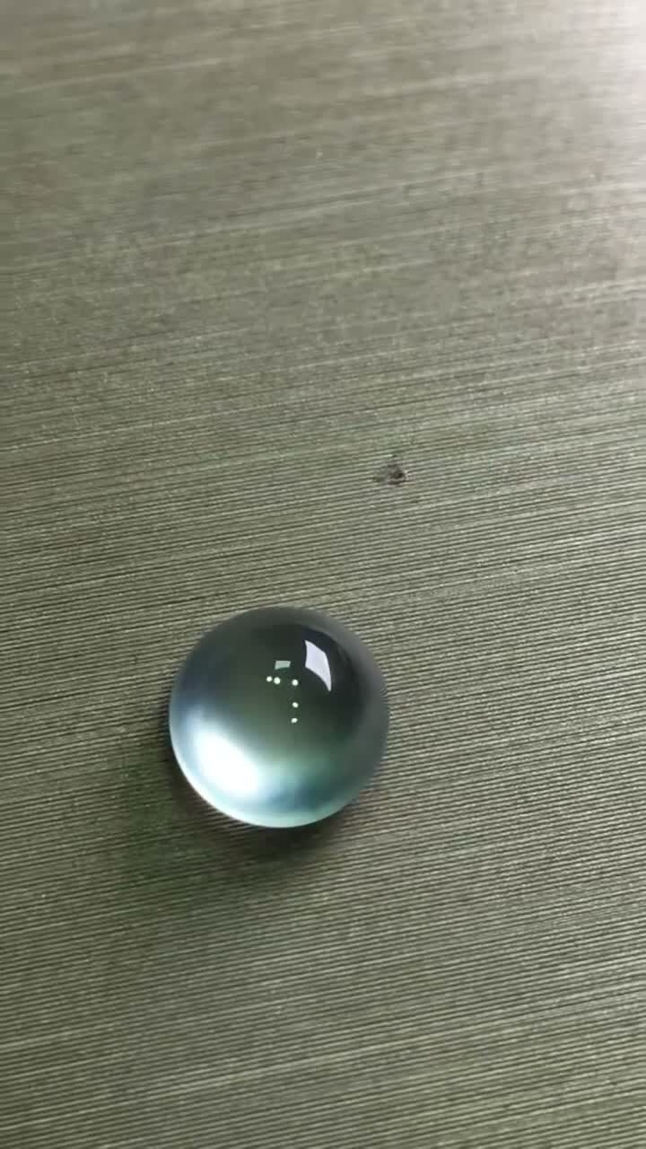 翡翠玻璃種蛋面,天然翡翠A玉, 緬甸玉, Jade, Jadeite